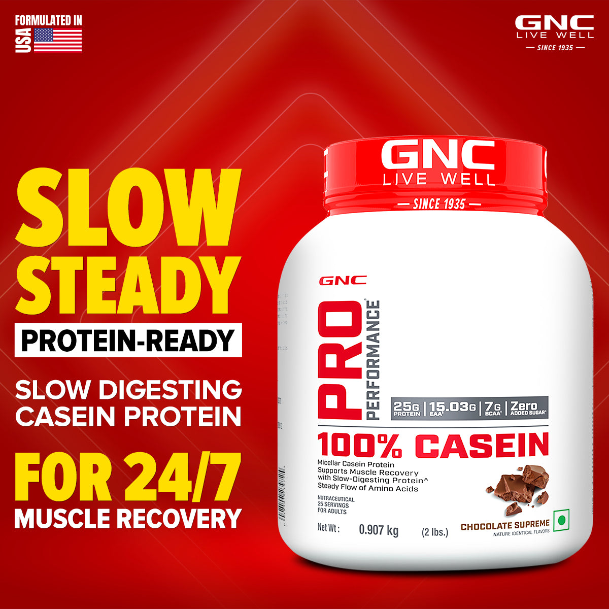 GNC Pro Performance 100% Casein Protein