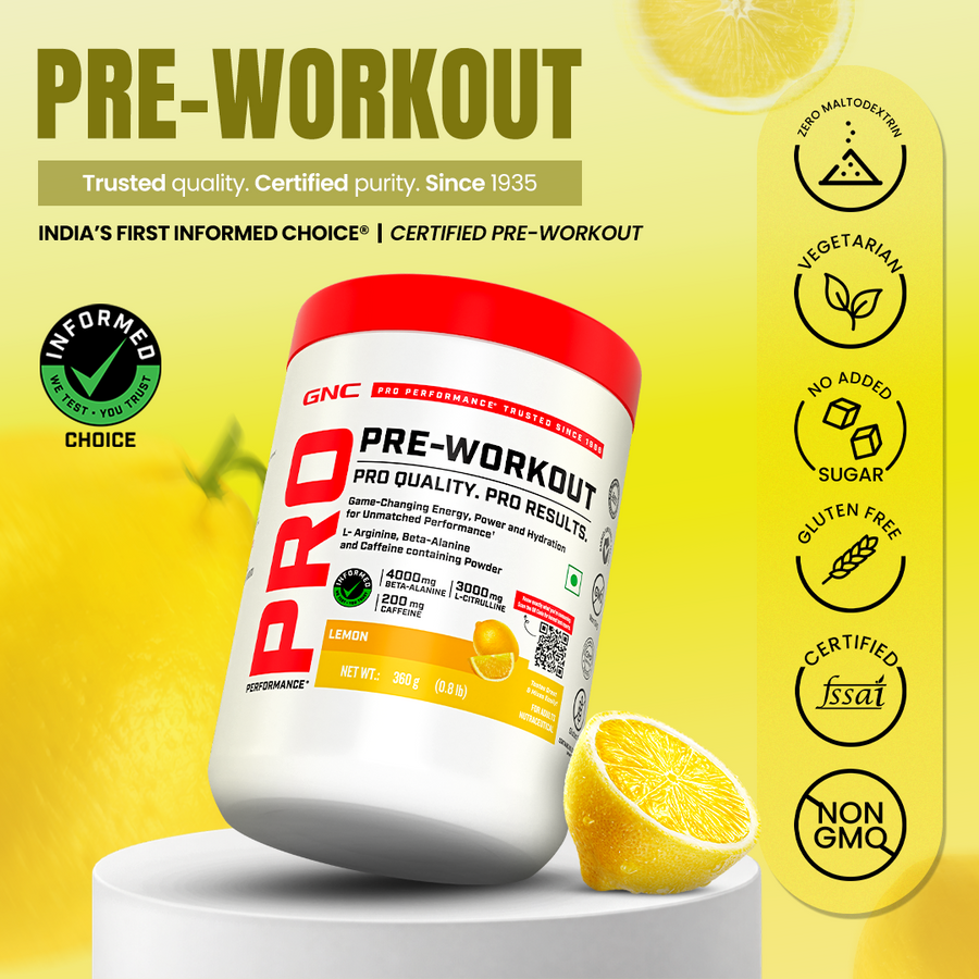 Pre-Workout - Lemon