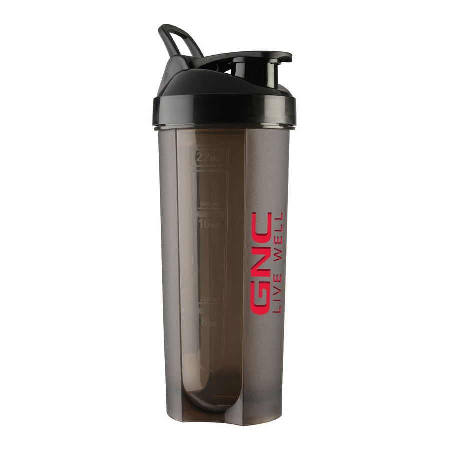 BPA-Free Plastic Shaker (Black) - 650ML - Plastic
