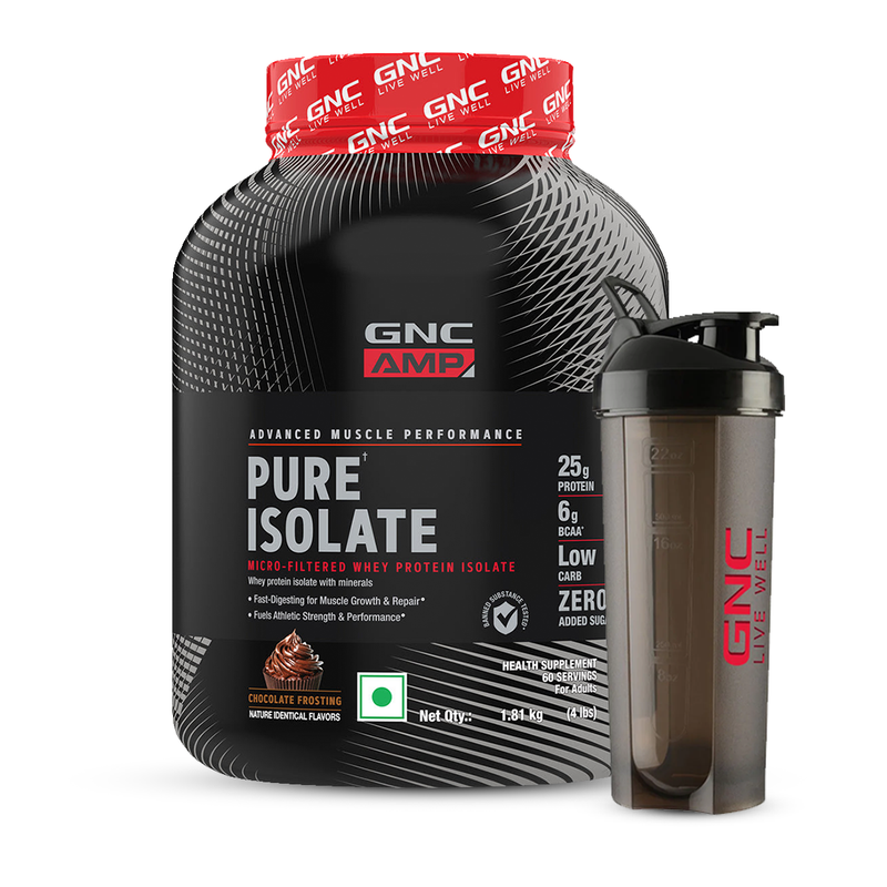 Pure Isolate 4 lbs (Zero Carb) with Shaker