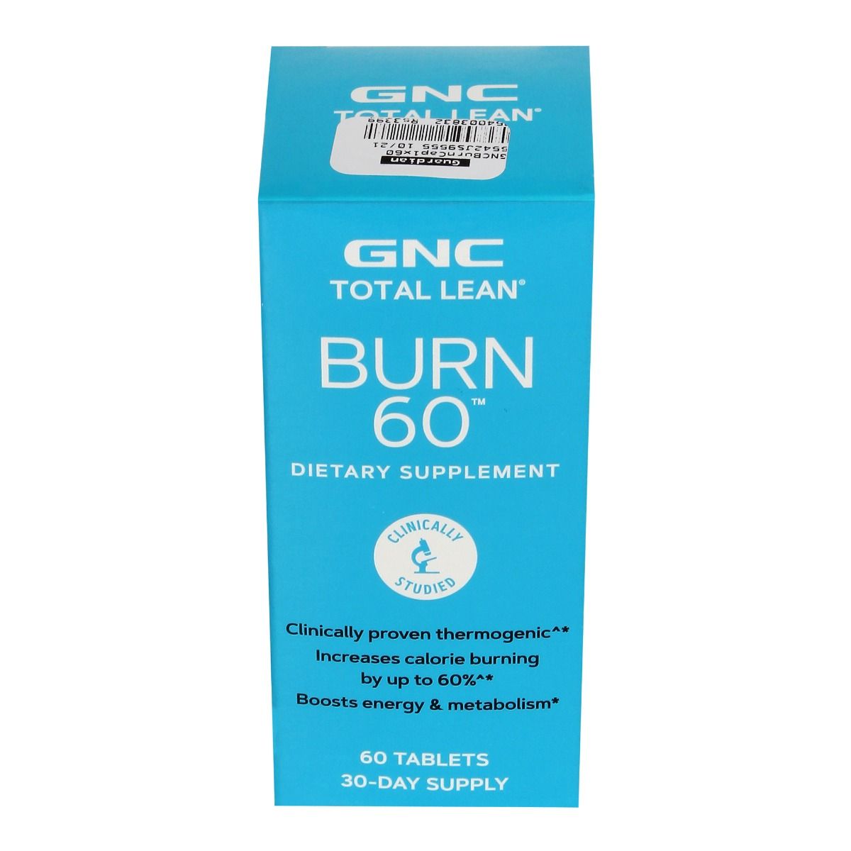 GNC Total Lean Burn 60 - Clinically Proven to Burn Calories Up to 60% Faster - 