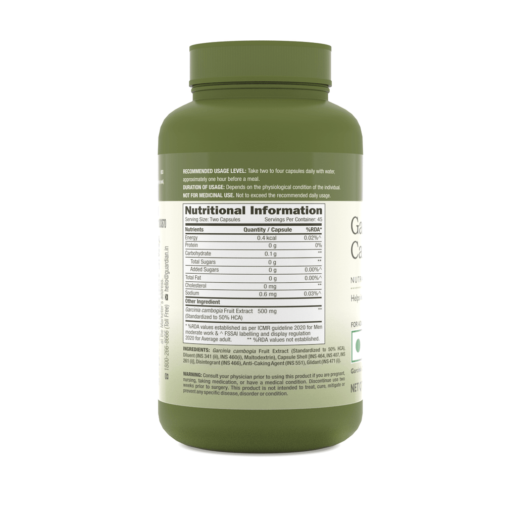 GNC Herbal Plus Garcinia Cambogia Controls Appetite for Healthy