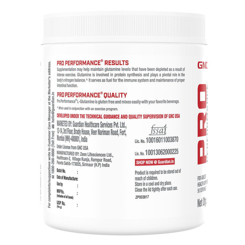 GNC Pro Performance LGlutamine GNC Pro Performance LGlutamine 250