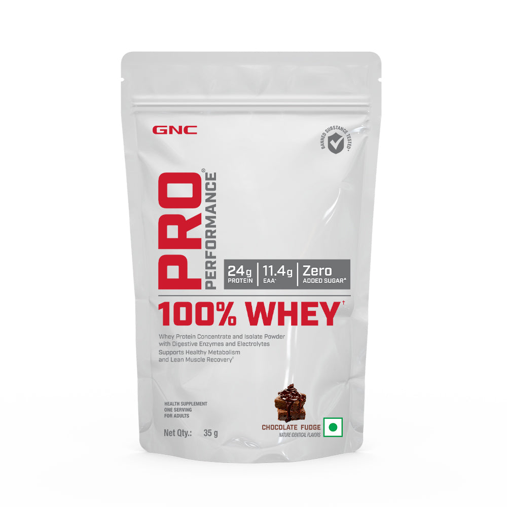 100% Whey Protein Sachets 35gm Chocolate Fudge
