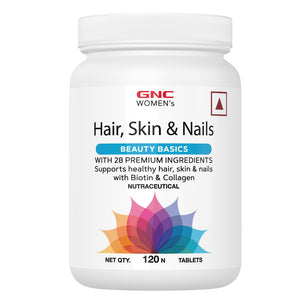 GNC Women's Hair, Skin & Nails - For Stronger Hair, Clearer Skin, and Healthier Nails